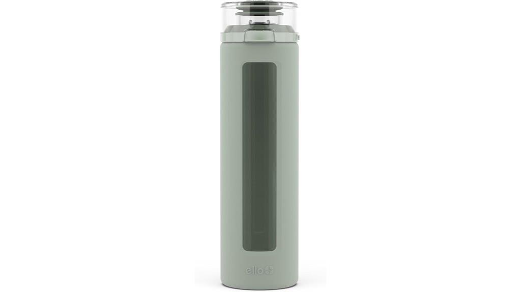 20oz reusable glass bottle