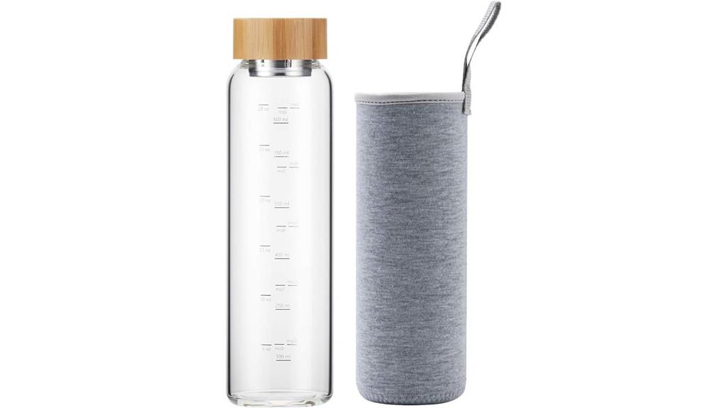 32 oz glass water bottle