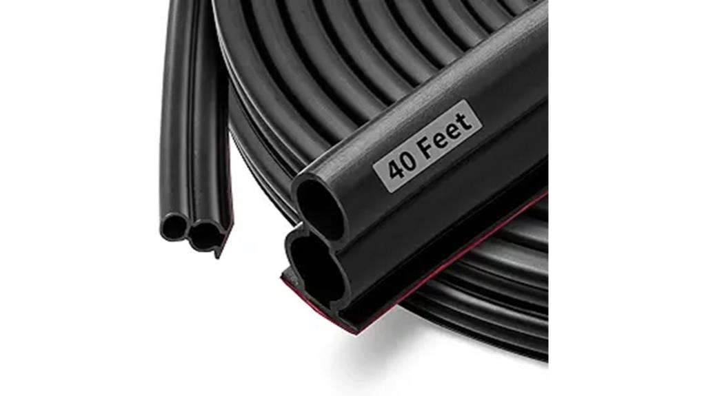 40 feet rubber seal