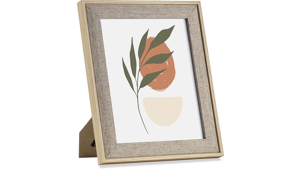 8x10 tempered glass frame