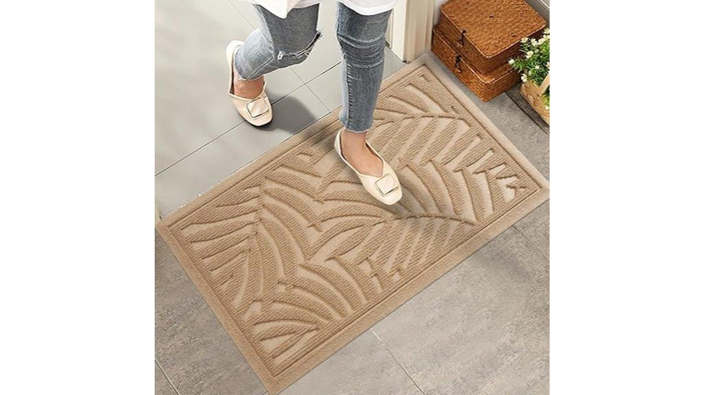 absorbent dirt resist welcome mat