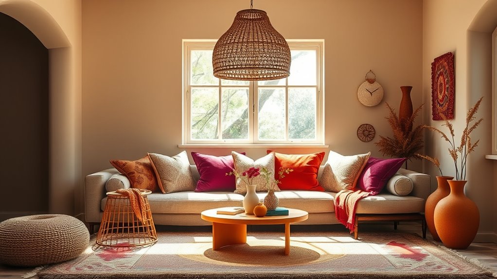 add colorful balanced accents