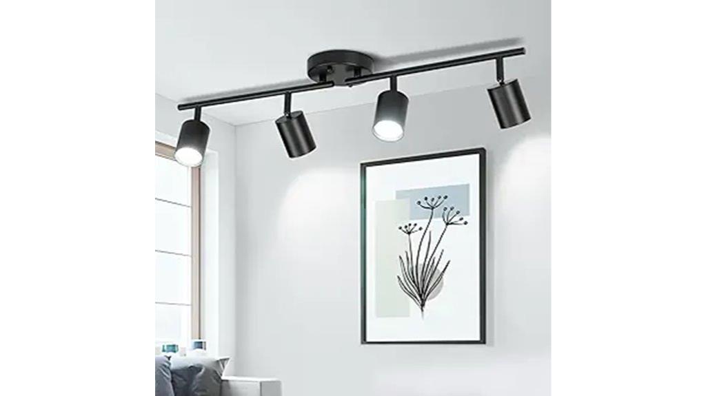 adjustable track lighting heads