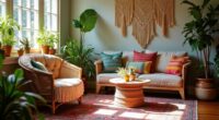 affordable boho decor curation