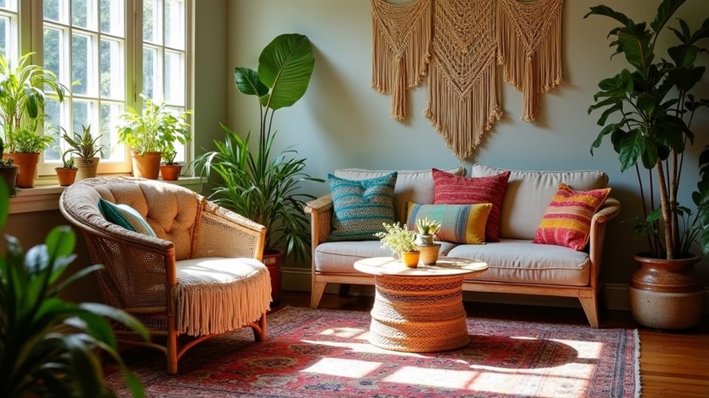 affordable boho decor curation