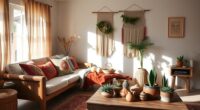 affordable boho interior makeover