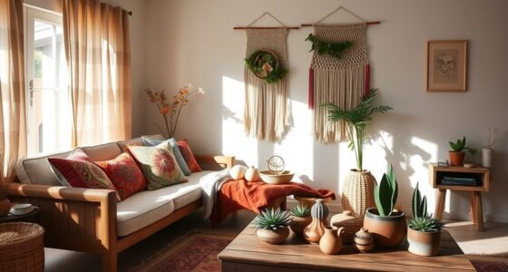 affordable boho interior makeover