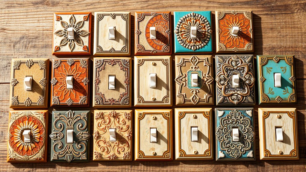 affordable boho light switches