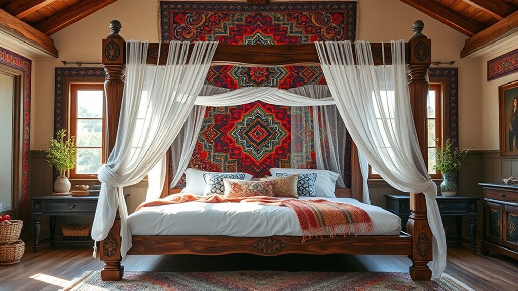 assemble secure drape decorate