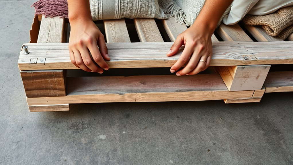 assemble secure mobile frame