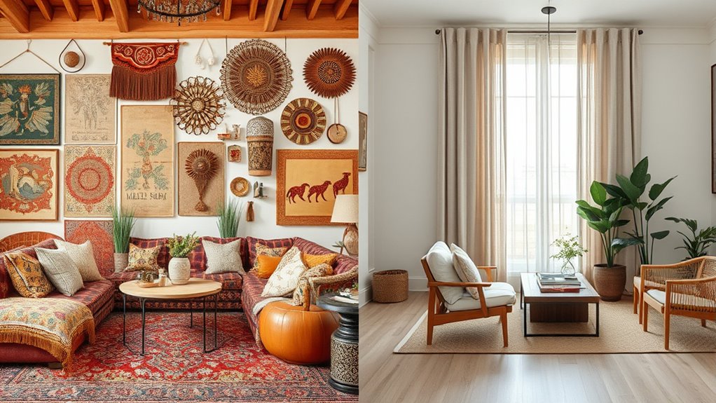 balanced vibrant harmonious decor