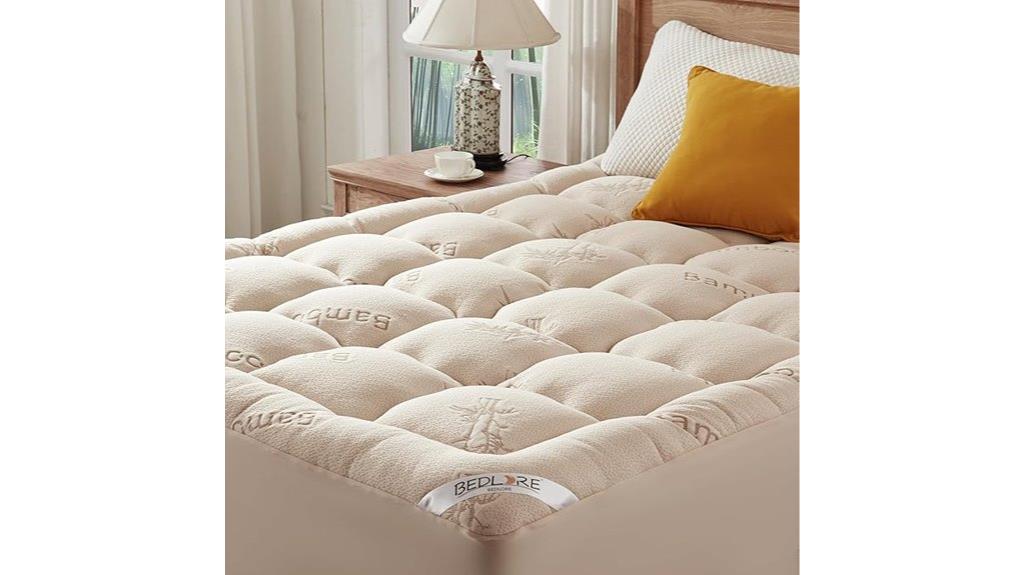 bamboo viscose mattress topper