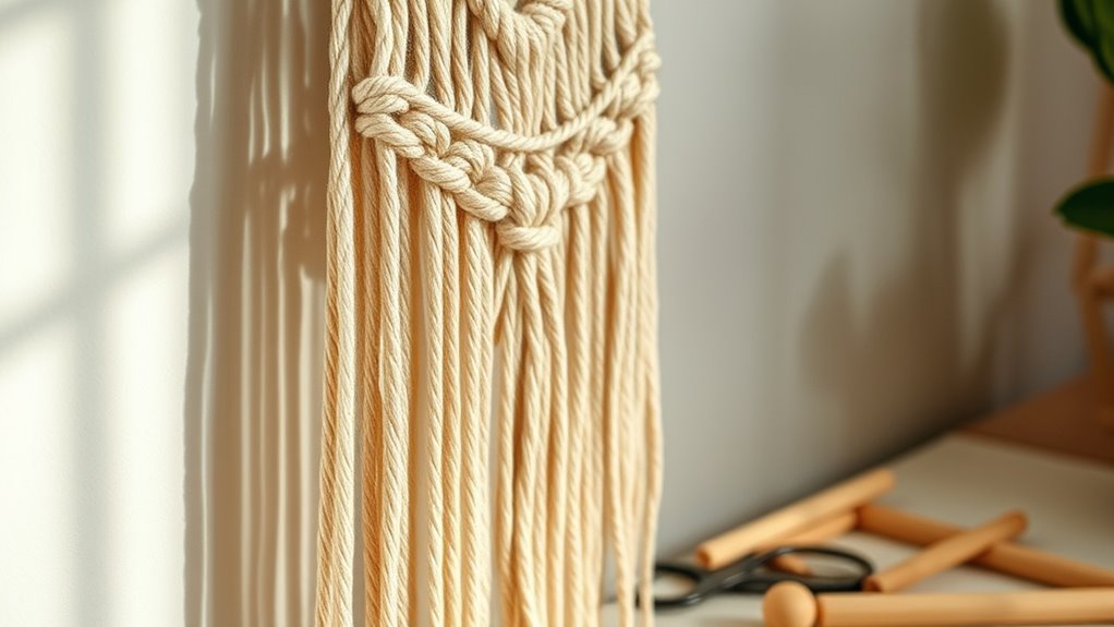 basic knotting and materials
