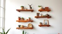 best boho floating shelves