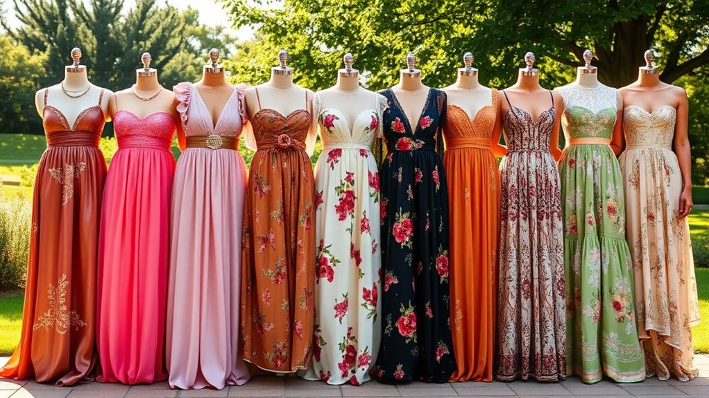 best flattering maxi dresses