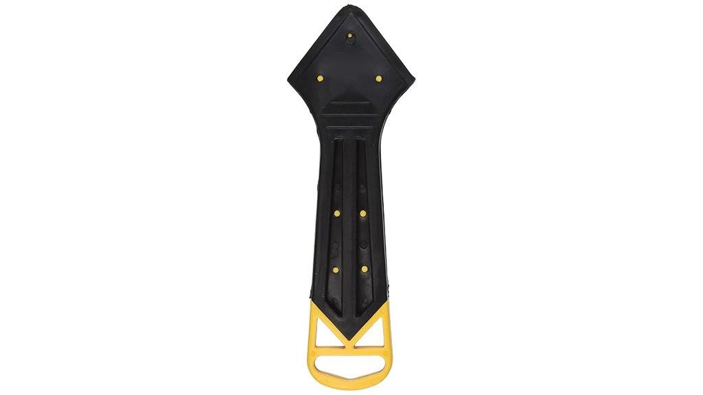 black caulk bead finisher