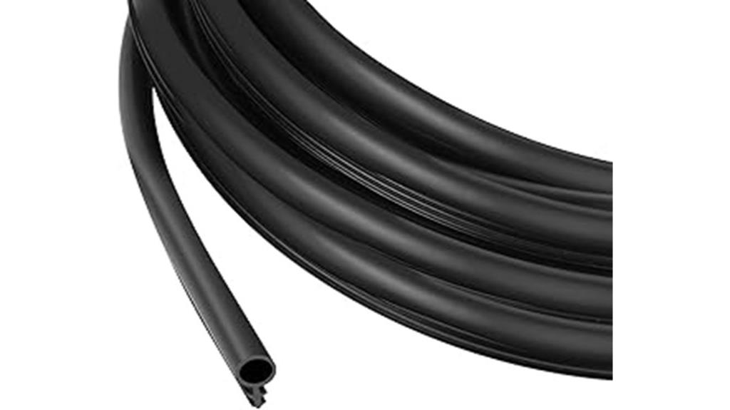 black windows seal strip
