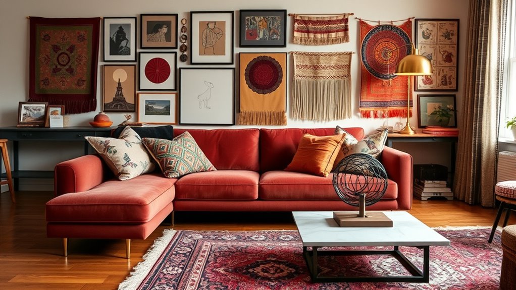 blend textures and styles
