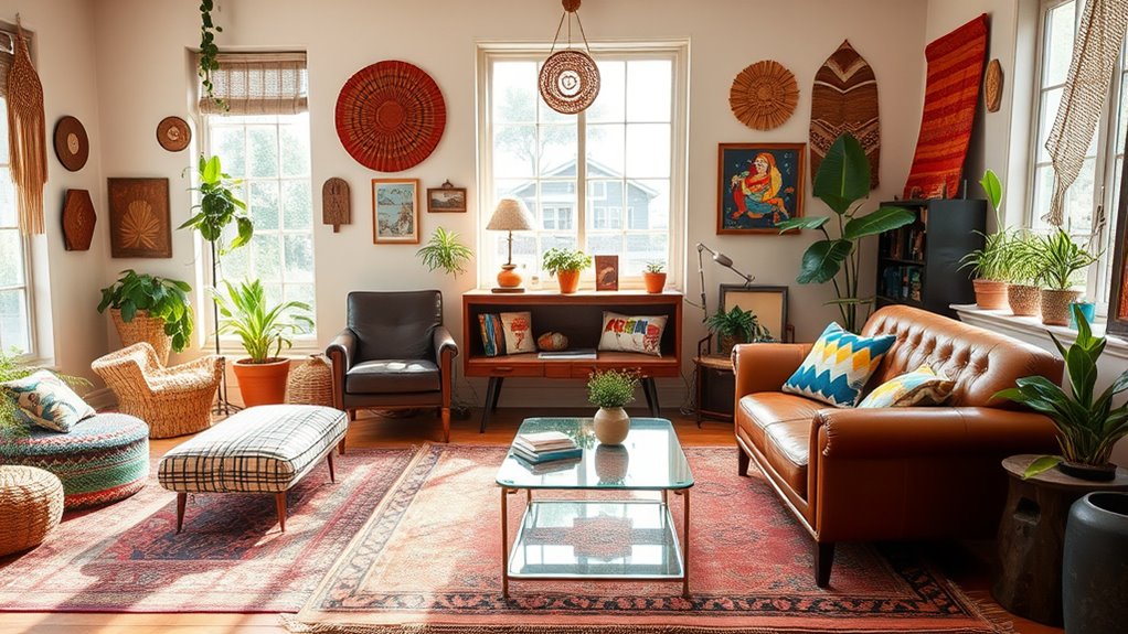 blend vintage modern decor