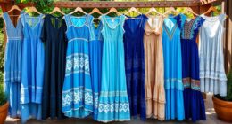 blue boho dresses collection