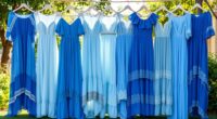 blue boho wedding dresses