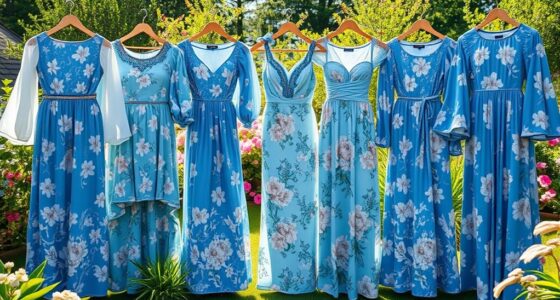 blue floral maxi dresses