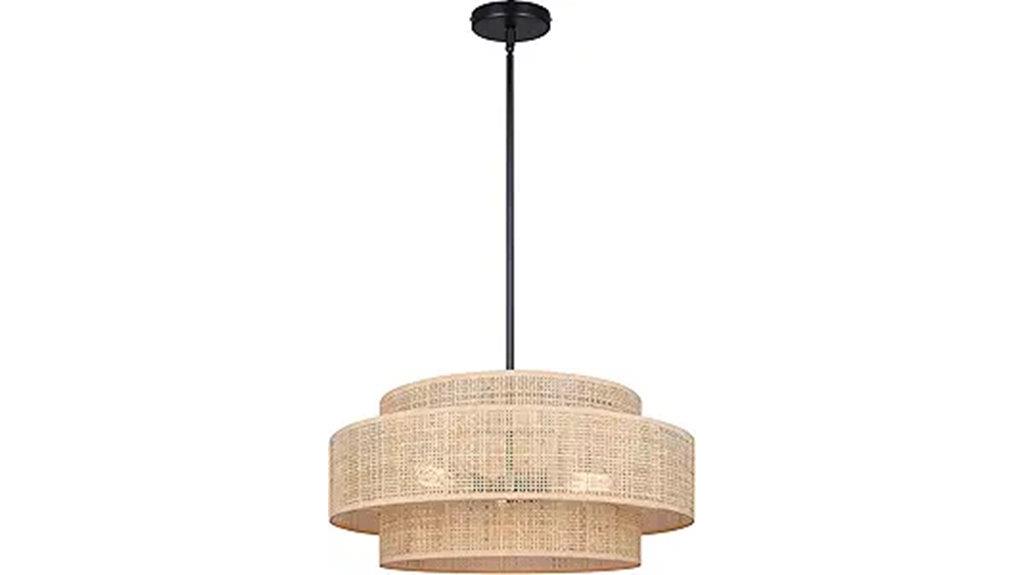 bohemian 3 light chandelier