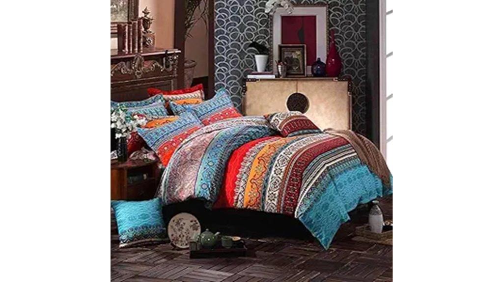 bohemian bedding comforter set