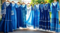 bohemian blue dress collection