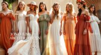 bohemian chic wedding dresses
