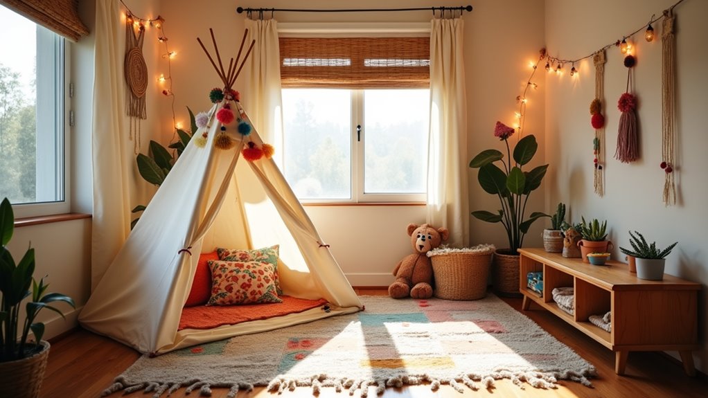 bohemian children s playful decor