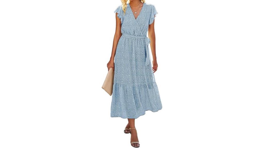bohemian floral summer dress