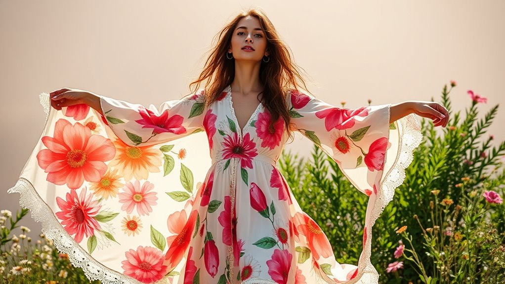 bohemian floral summer dresses