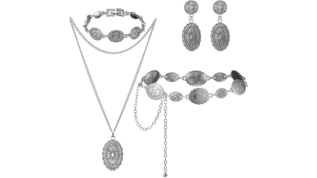 bohemian jewelry set