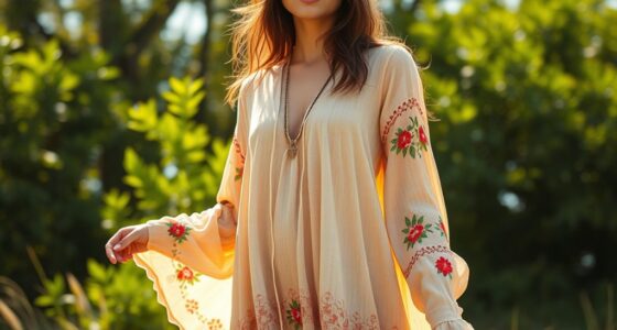 bohemian long sleeve dresses