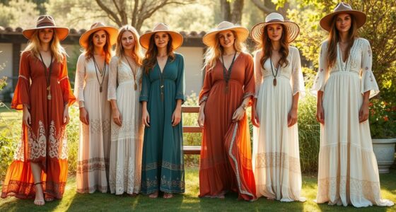 bohemian maxi dress collection