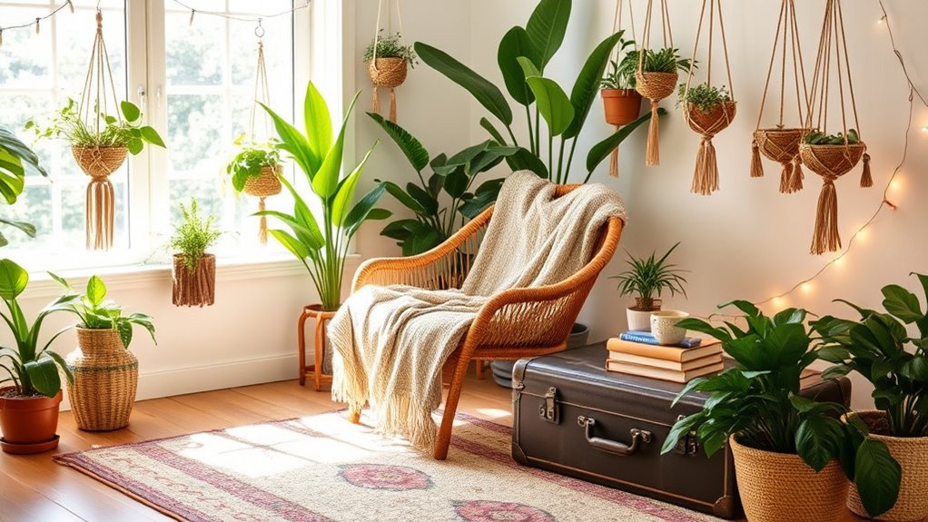 bohemian personal cozy decor