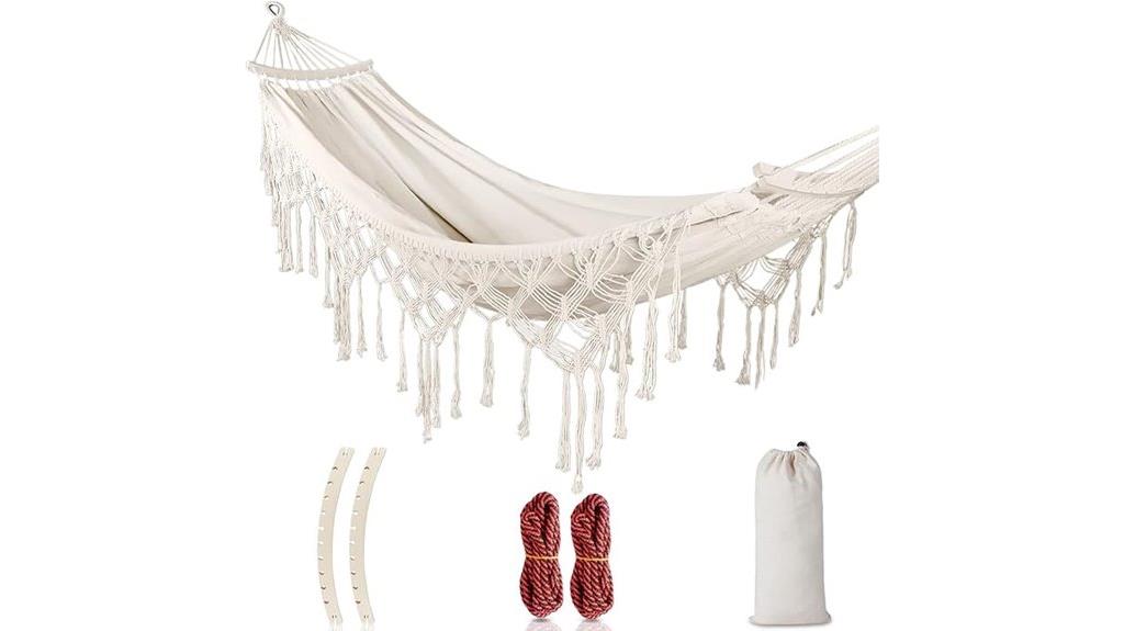 bohemian rope hammock carry