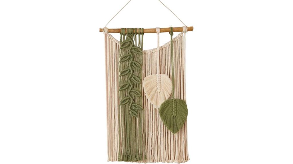 bohemian tassel wall art