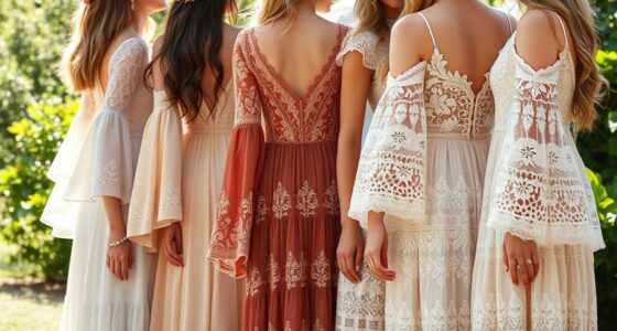 bohemian wedding guest dresses