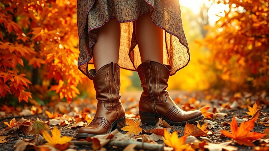 boho ankle boots style
