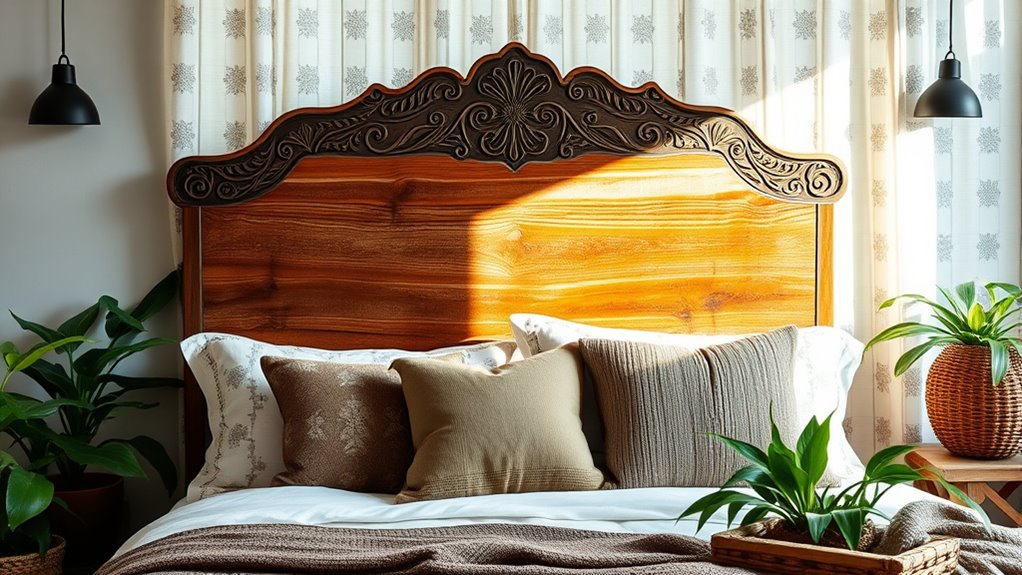 boho bedroom headboard ideas