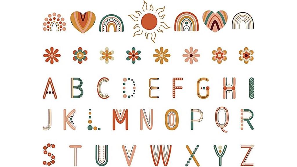 boho bulletin board set