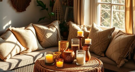 boho candle holder collection