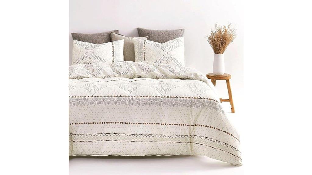 boho cloud comforter set