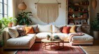 boho cozy eclectic makeover
