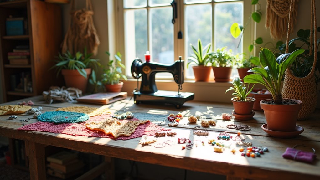 boho crafts small business