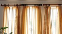 boho curtain rods inspiration