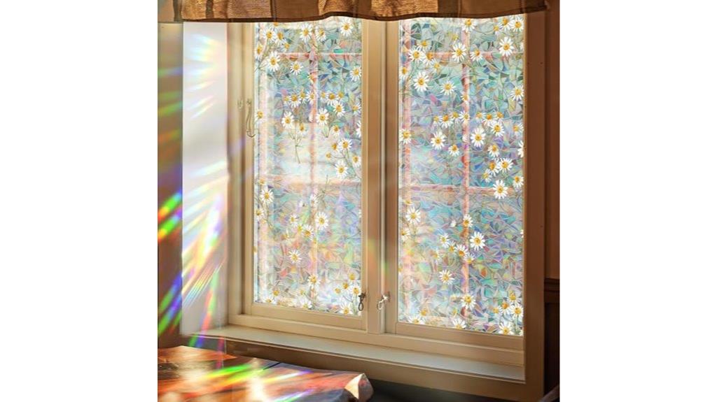 boho daisy window film