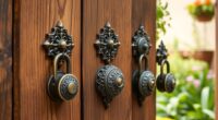 boho deadbolts for home
